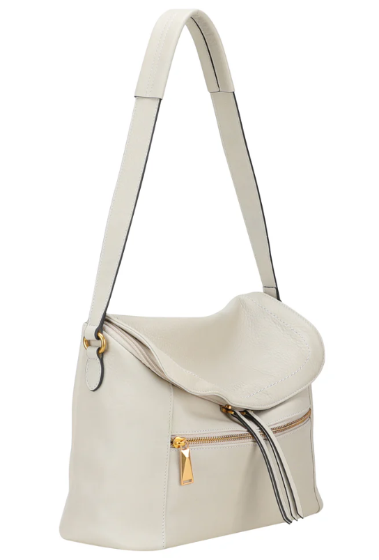 ARTHUR & ASTON - A190-05-CREM SAC PORTE EPAULE / BANDOULIERE  C/CREME