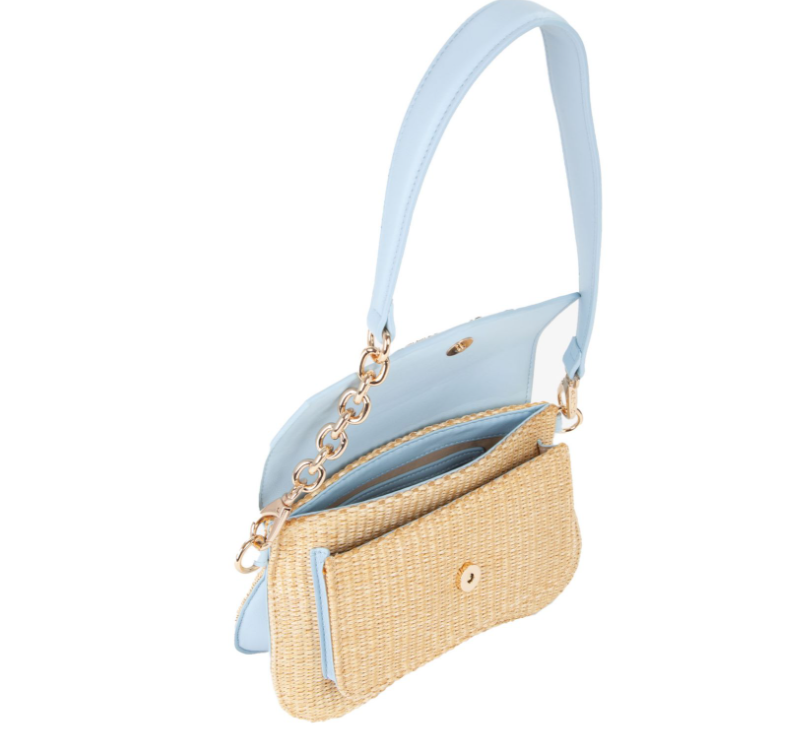 VALENTINO - VBS8NP13PA - AZZURRO/NATURALE