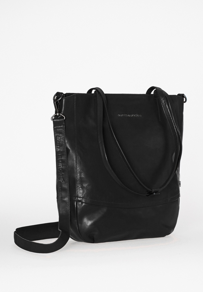 AUNTS & UNCLES - CARAMBOLA SHOPPER JET BLACK