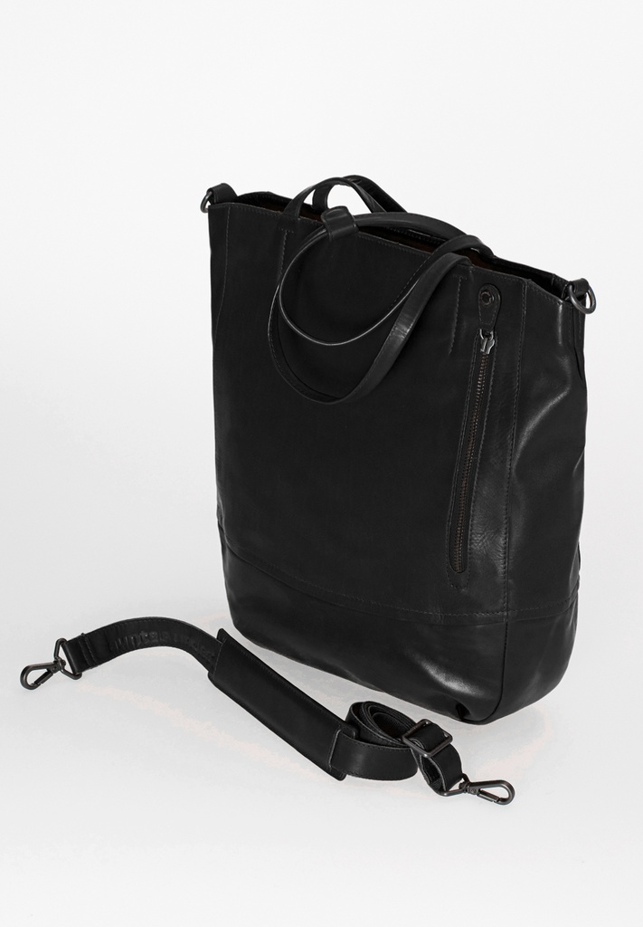 AUNTS & UNCLES - CARAMBOLA SHOPPER JET BLACK