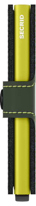 SECRID - MINIWALLET MATTE GREEN LIME
