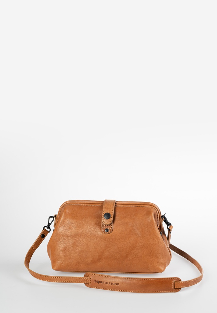 AUNTS & UNCLES - Mrs. ECLAIR CROSSOVER BAG CARAMEL