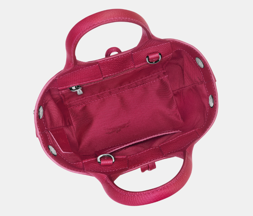 LONGCHAMP - Le Roseau - Sac porté main Betterave