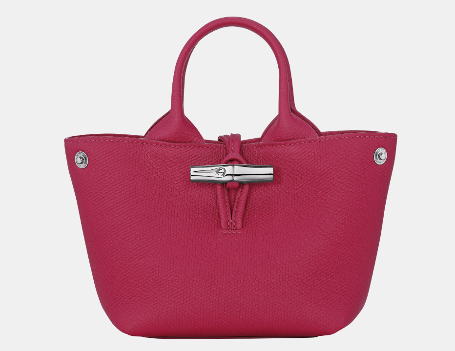 LONGCHAMP - Le Roseau - Sac porté main Betterave