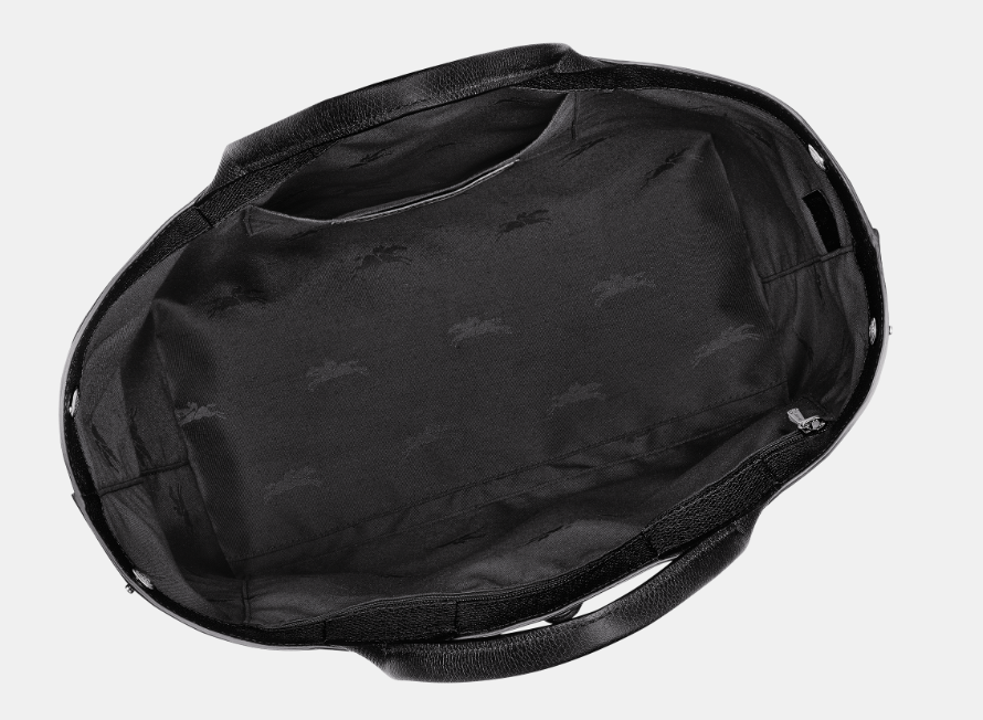 LONGCHAMP - Le Roseau - Sac porté main Noir
