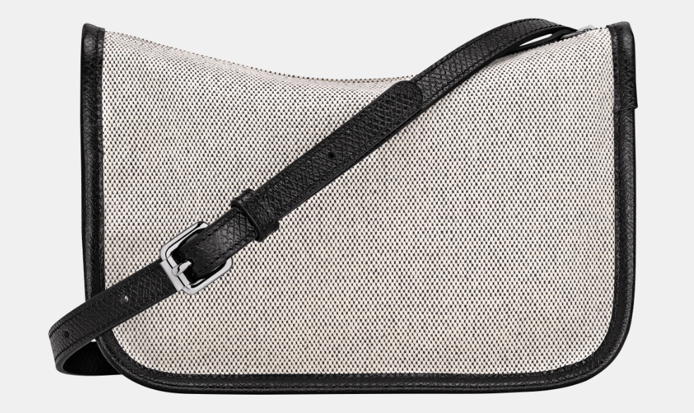 LONGCHAMP - Essential Toile - Sac porté travers Ecru