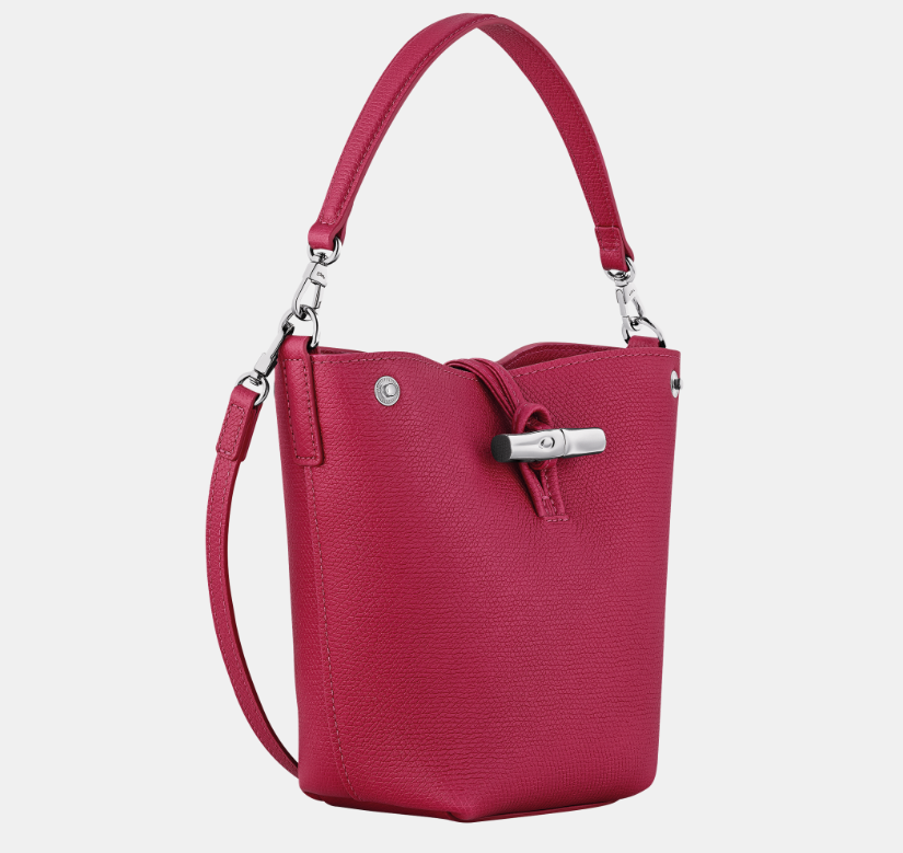 LONGCHAMP - Le Roseau - Sac porté travers Betterave
