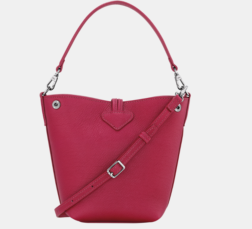 LONGCHAMP - Le Roseau - Sac porté travers Betterave