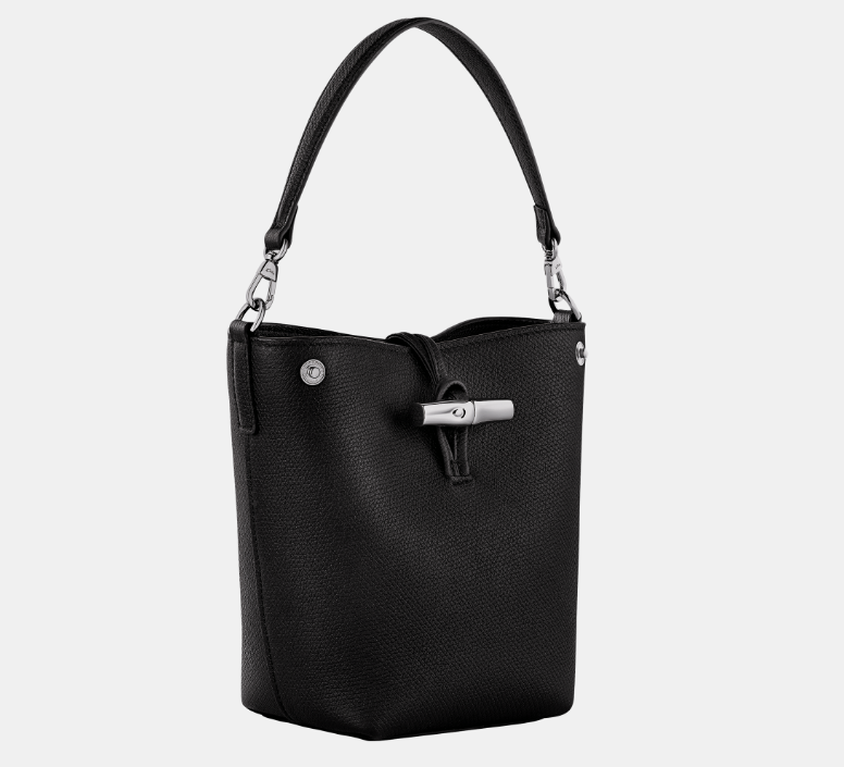 LONGCHAMP - Le Roseau - Sac porté travers Noir