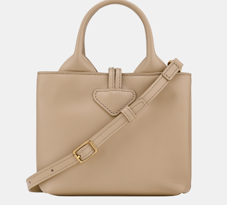 LONGCHAMP - Le Roseau Sleek - Sac porté main Racine