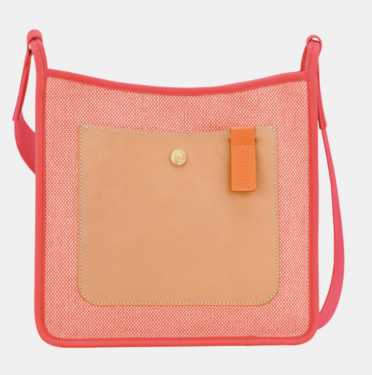 LONGCHAMP - Le Foulonné Soleil - Sac porté travers Tomate