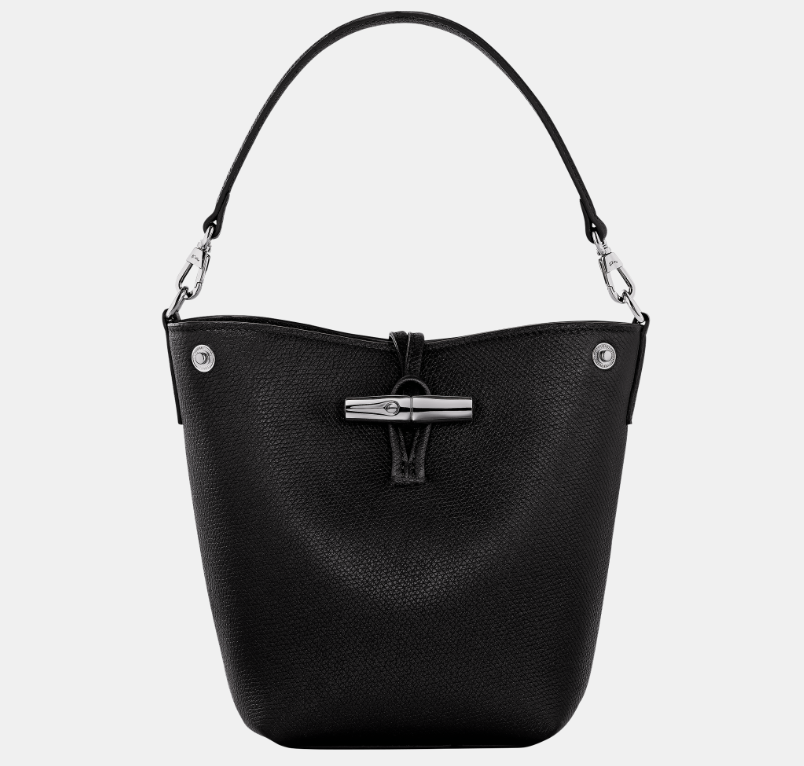 LONGCHAMP - Le Roseau - Sac porté travers Noir