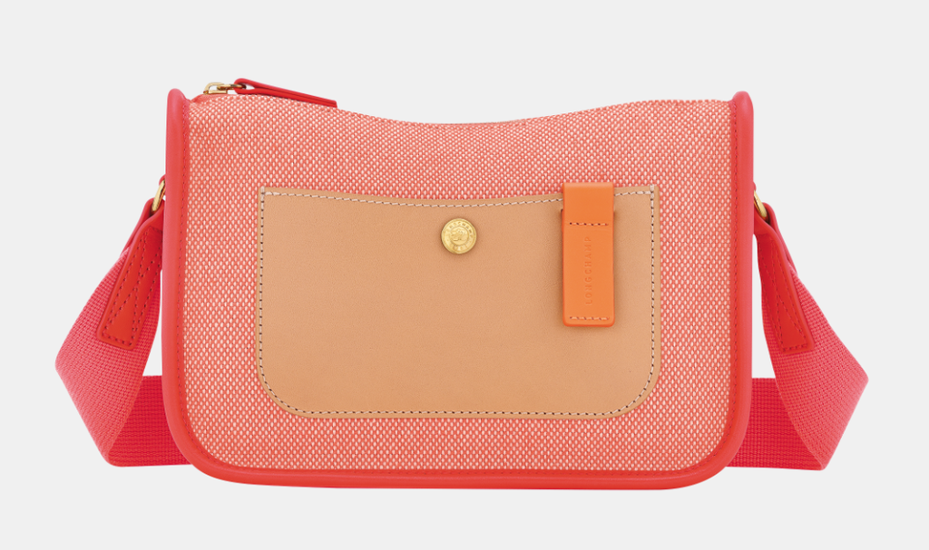 LONGCHAMP - Le Foulonné Soleil - Sac porté travers Tomate