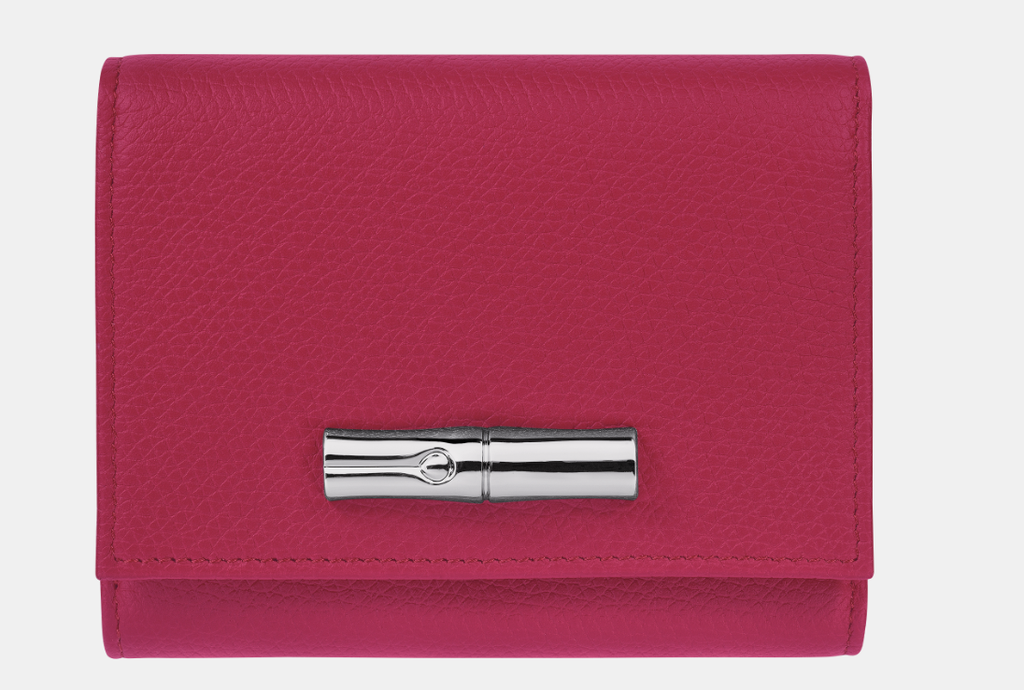 LONGCHAMP - Le Roseau - Portefeuille Betterave