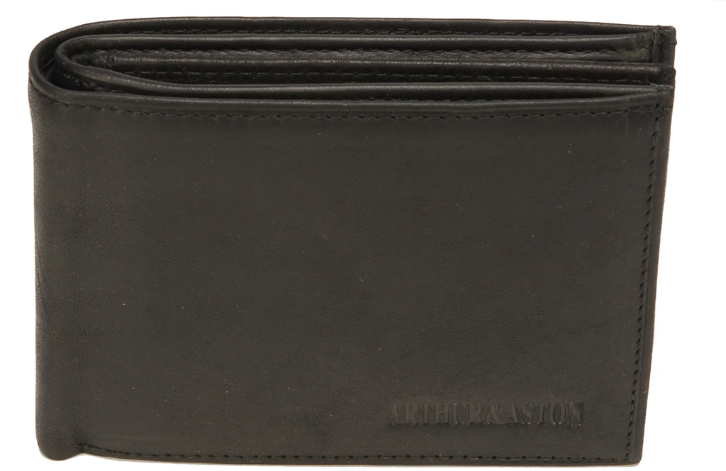 ARTHUR & ASTON - 94-126-NOIR PORTEFEUILLE ITALIEN A/NOIR