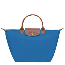 [L1623 089 P78 COBALT] LONGCHAMP - SAC PORTÉ MAIN COBALT