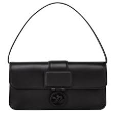 [10214HBW 001 Noir] LONGCHAMP - Sac porté épaule Noir Box-Trot Colors
