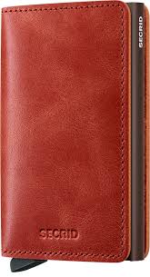 [SLIMWALLET VINTAGE ORANGE] SECRID - SLIMWALLET VINTAGE ORANGE
