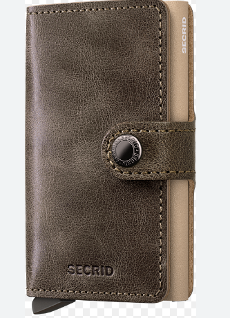 [MINIWALLET VINTAGE TRACEABLE CLAY] SECRID - MINIWALLET VINTAGE TRACEABLE CLAY