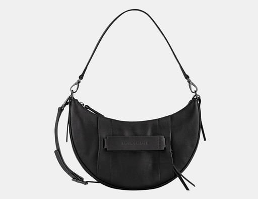 [10292HCV 001 Noir] LONGCHAMP - Longchamp 3D - Sac porté travers Noir