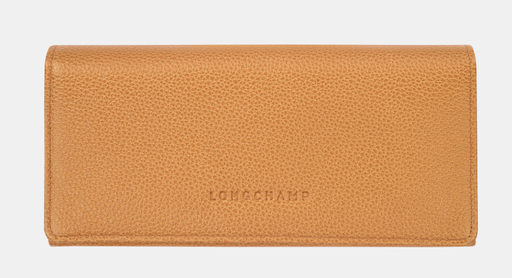 [L3044021 371 Noix] LONGCHAMP - Le Foulonné - Portefeuille Noix