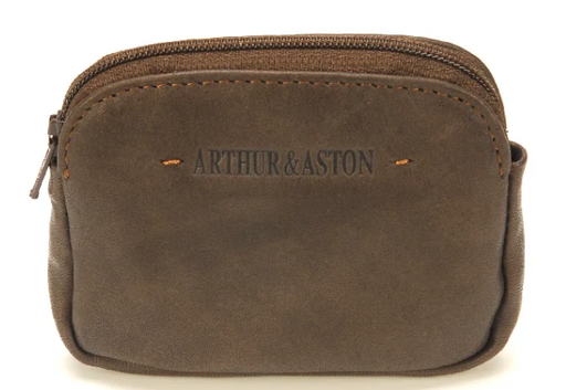 [2028-154-CHAT PORTE-MONNAIE ZIPPE C/CHATAIGNE ] ARTHUR & ASTON - 2028-154-CHAT PORTE-MONNAIE ZIPPE C/CHATAIGNE
