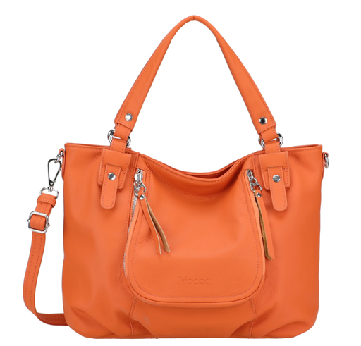 [M186-01-ROUX SAC PORTE MAIN / BANDOULIERE  E/ROUX] MOCCA - M186-01-ROUX SAC PORTE MAIN / BANDOULIERE  E/ROUX