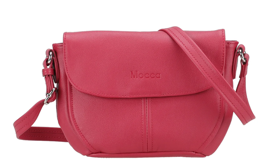 [M189-06-FRAM SAC RABAT PORTE TRAVERS E/FRAMBOISE] MOCCA - M189-06-FRAM SAC RABAT PORTE TRAVERS E/FRAMBOISE