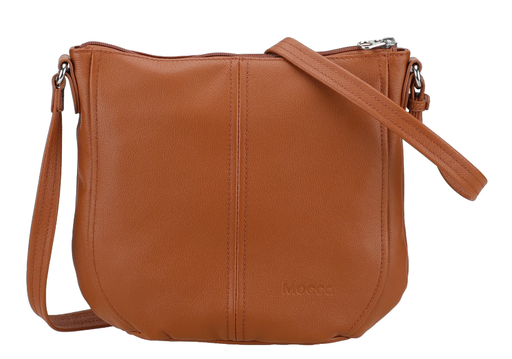 [M189-03-COGN SAC PORTE BANDOULIERE  B/COGNAC] MOCCA - M189-03-COGN SAC PORTE BANDOULIERE  B/COGNAC