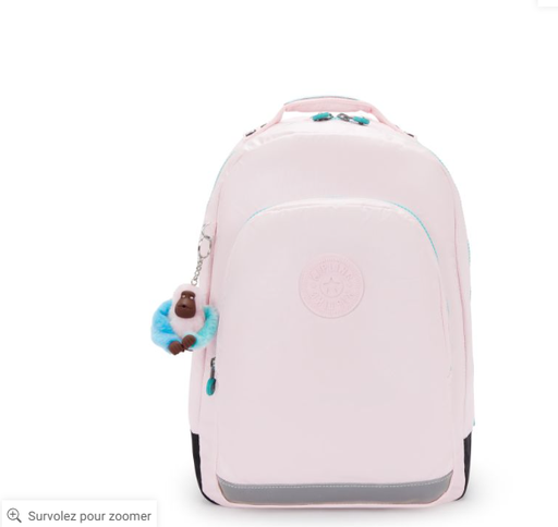 [CLASS ROOM SEA PINK MET] KIPLING - CLASS ROOM SEA PINK MET